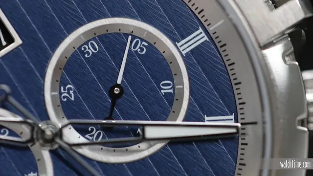 Jaquet Droz Grande Seconde SW Chrono - Blue - Subdial