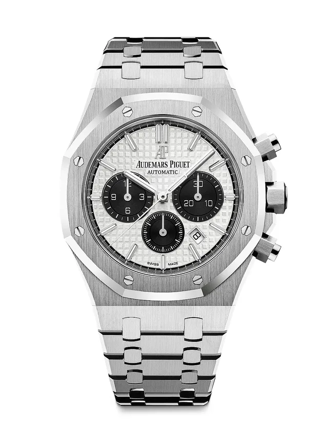 Audemars Piguet Royal Oak Chronograph - steel - bracelet - panda dial