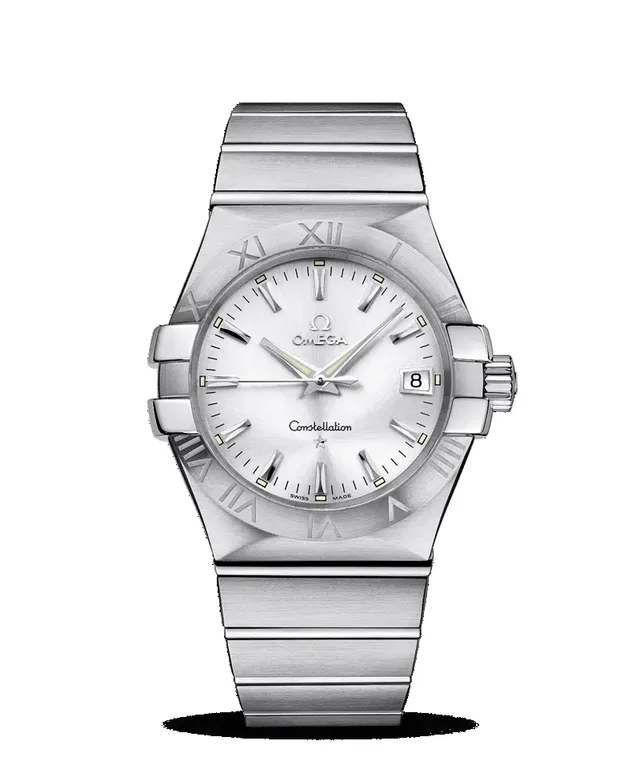 Omega Constellation - steel - white dial