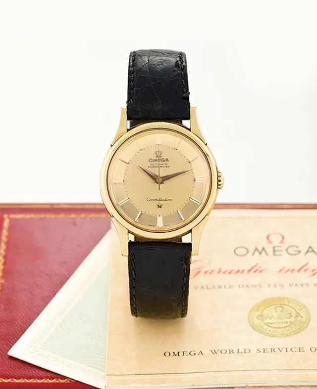 Omega Constellation - vintage - pie pan dial
