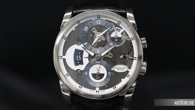 Parmigiani Fleurier Tonda Hemispheres - White Gold - Front
