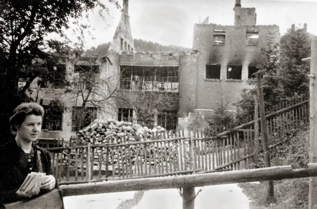 A. Lange & Söhne: Company building destroyed, 1945