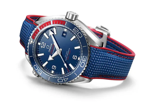 Omega Seamaster Planet Ocean PyeongChang 2018" - reclining