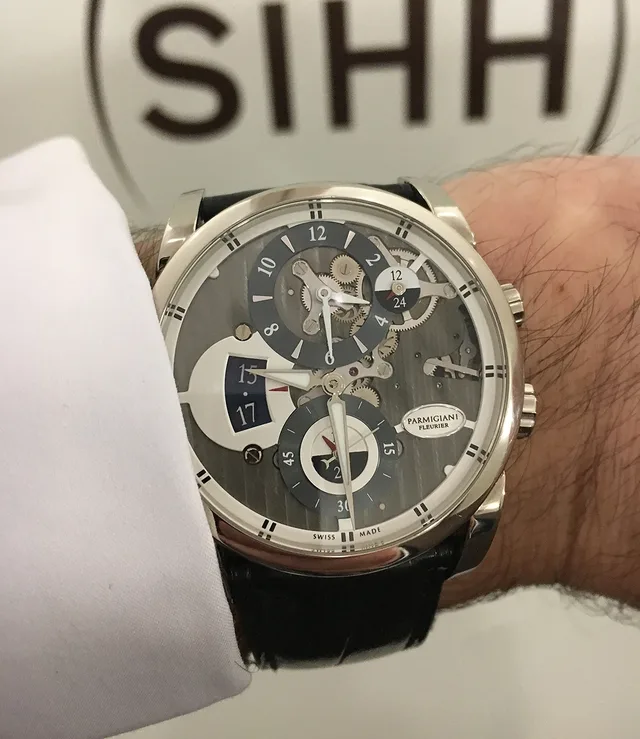 Parmigiani Tonda Hemispheres - SIHH wrist shot