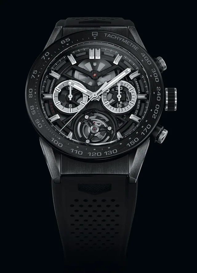 TAG Heuer: Carrera Heuer 02 Tourbillon Chronograph, 2016