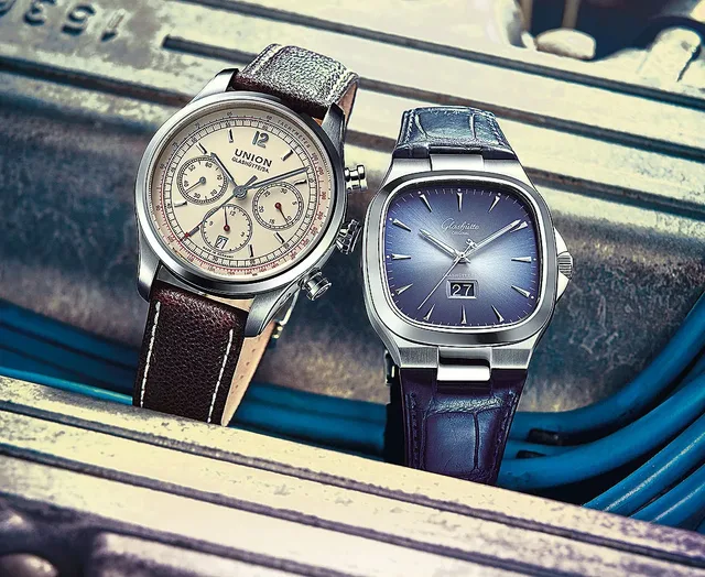 Union Glashutte & G.O. Seventies Panorama Date