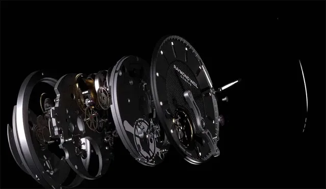 Raymond Weil Freelancer Calibre RW1212 exploded view
