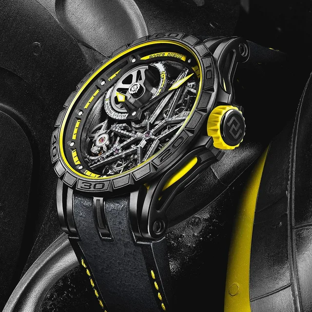 Roger Dubuis Excalibur Spider Pirelli Yellow