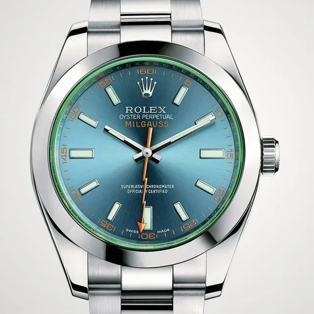 Rolex Milgauss - blue dial