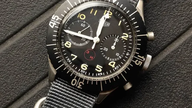 Heuer Bundeswehr Pilots' watch