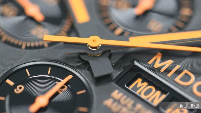 Mido Multifort Chrono - Chrono Hands