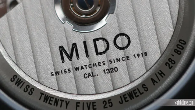 Mido Multifort Chrono - Orange - Movement - Rotor