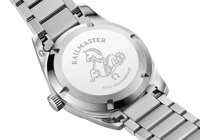 Omega Railmaster 60th Anniversary - caseback