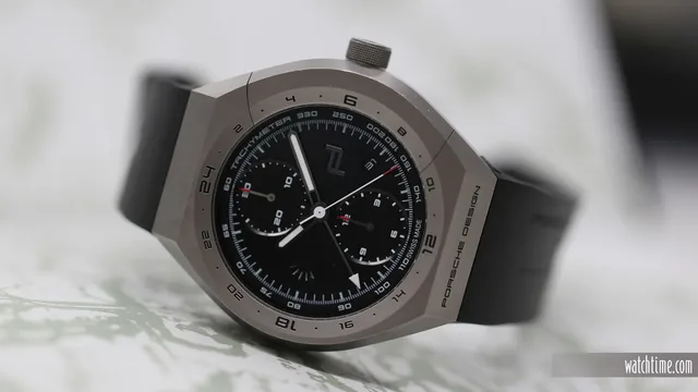 Porsche Design Monobloc_Actuator Chronograph - Black Dial - Rubber - reclining