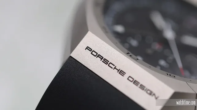 Porsche Design Monobloc_Actuator Chronograph - Black Dial - Rubber- Lugs