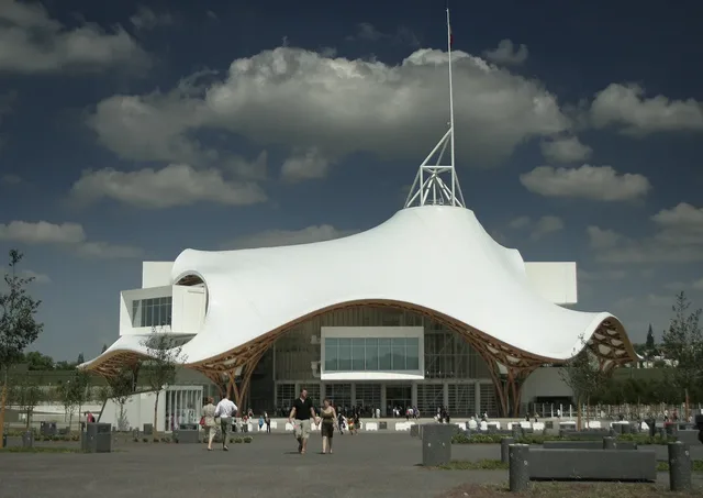 The Centre Pompidou-Metz Museum of Modern and Contemporary Art in Metz, France