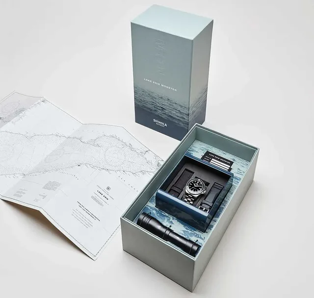 Shinola Lake Erie Monster - packaging