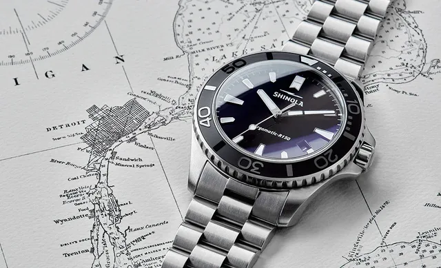 Shinola Lake Erie Monster - LE - map