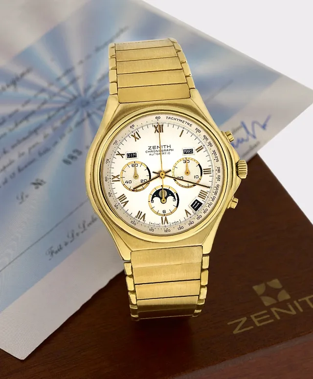 Zenith El Primero 1980 full calendar
