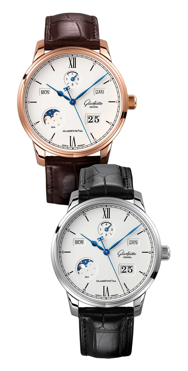 Glashutte Original Senator Excellence Perpetual Calendar - pair