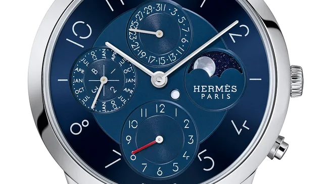 Hermes Slim d'Hermes Quantieme Perpetuel - Platinum