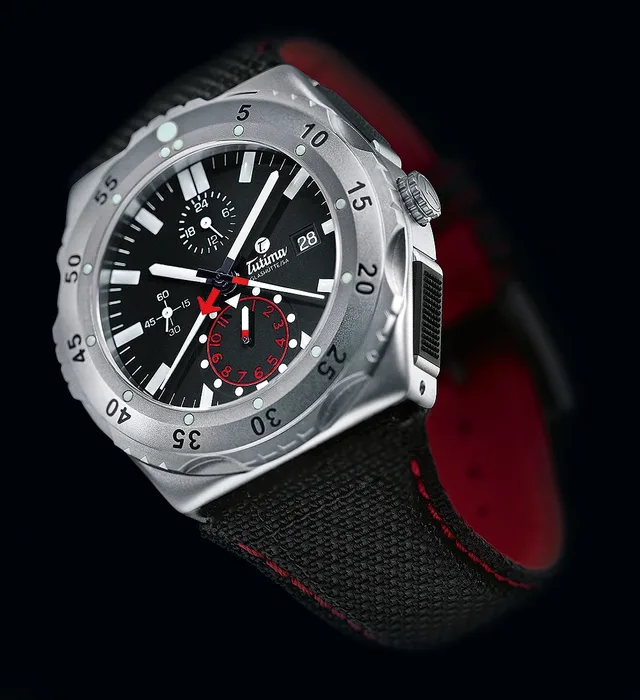 Tutima M2 Pioneer Chronograph - front