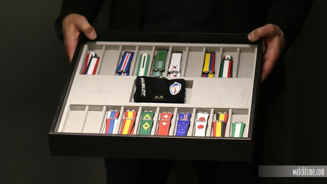The different strap options