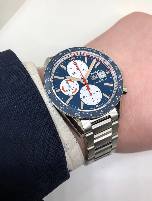 The TAG Heuer Carrera Caliber 16 Chronograph