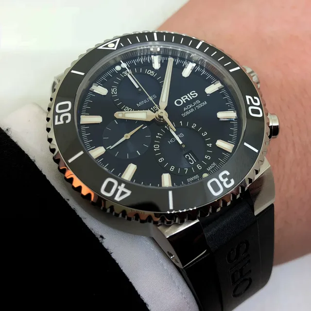 The Oris Aquis Chronograph