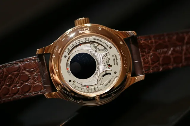 The caseback of the Chopard All-in-One