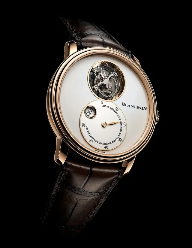 Blancpain Villeret Tourbillon Volant Heure Sautante Minute Retrograde - CU