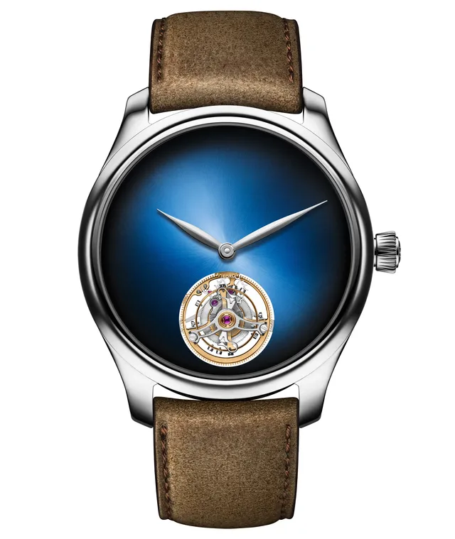 H. Moser Endeavour Tourbillon Concept in steel