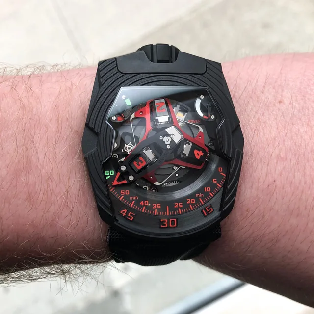 Urwerk UR-210 Black Platinum