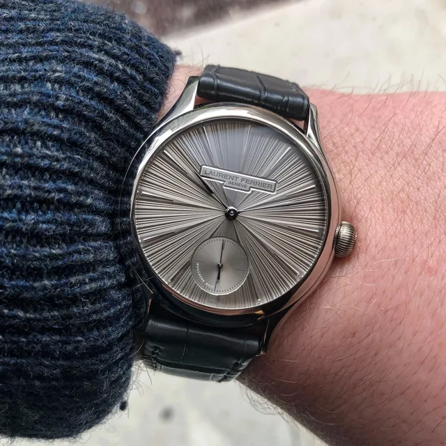 Laurent Ferrier Galet Micro Rotor Guilloché