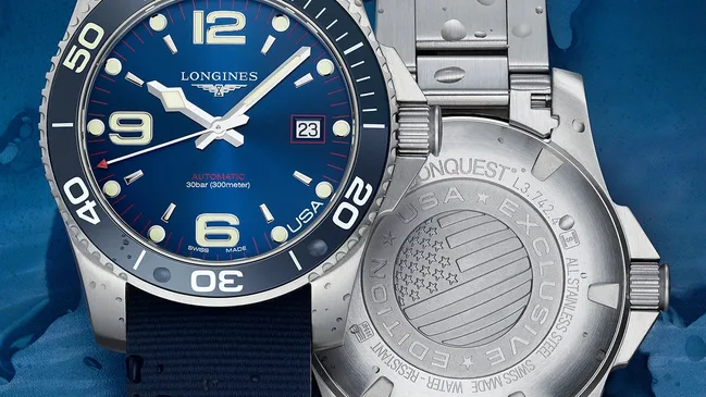 Longines USA Exclusive Hydroconquest - blue