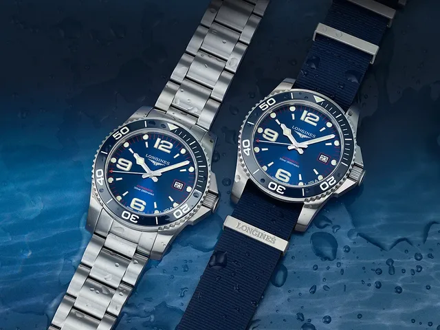 Longines USA Exclusive Hydroconquest - blue - pair