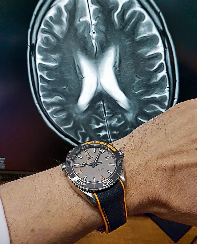 Omega Seamaster Planet Ocean 600M under MRT