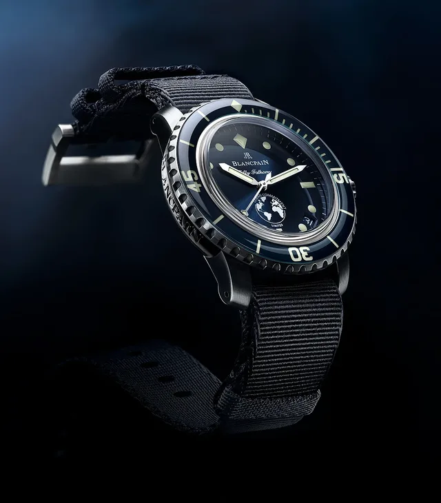 Blancpain Fifty Fathoms Ocean Commitment III - angle
