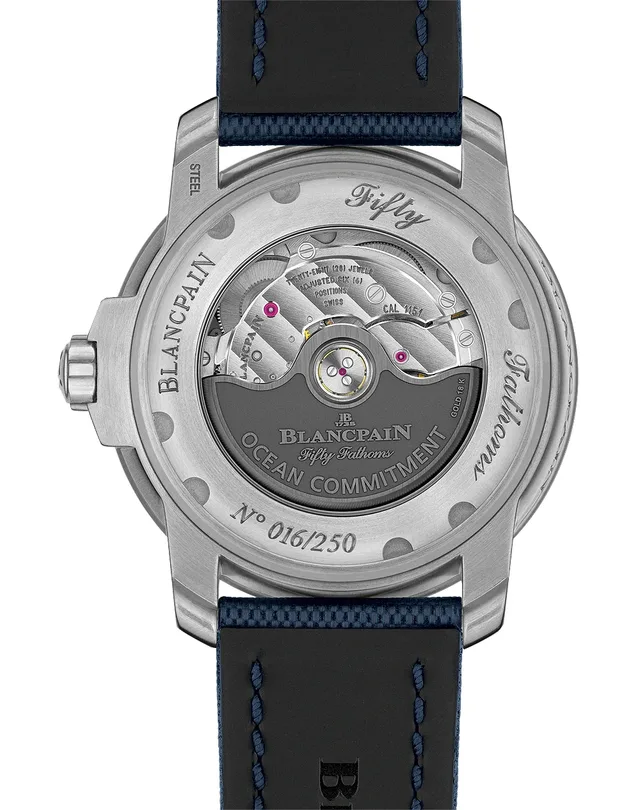Blancpain Fifty Fathoms Ocean Commitment III - back