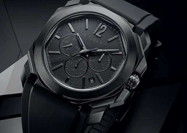 Bulgari Octo Black L'Originale Chronograph