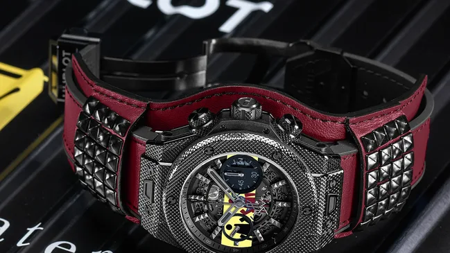 Hublot Big Bang Depeche Mode "The Singles" LE - reclining