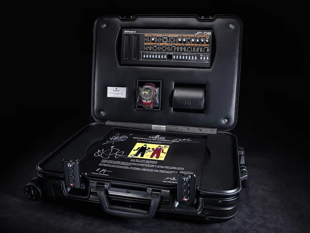 Hublot Big Bang Depeche Mode "The Singles" LE - synth and suitcase
