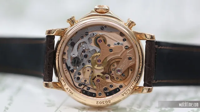 Tutima Tempostop Chronograph - Caseback