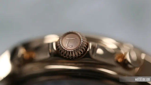 Tutima Tempostopp Chronograph -  Gold - Crown