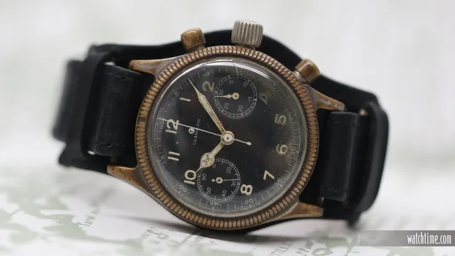 Tutima Fliegerchronograph - vintage - reclining