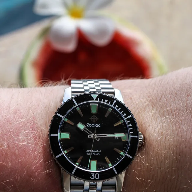 刻まれた情念 Borrowed Time: Zodiac Super Sea Wolf 53 Compression | WatchTime