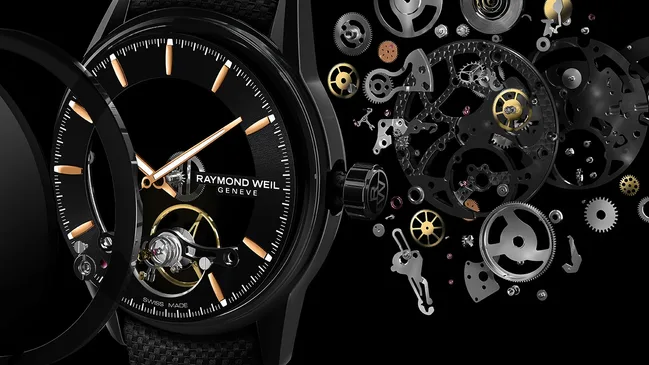 Raymond Weil Freelancer Skeleton -caliber exploded