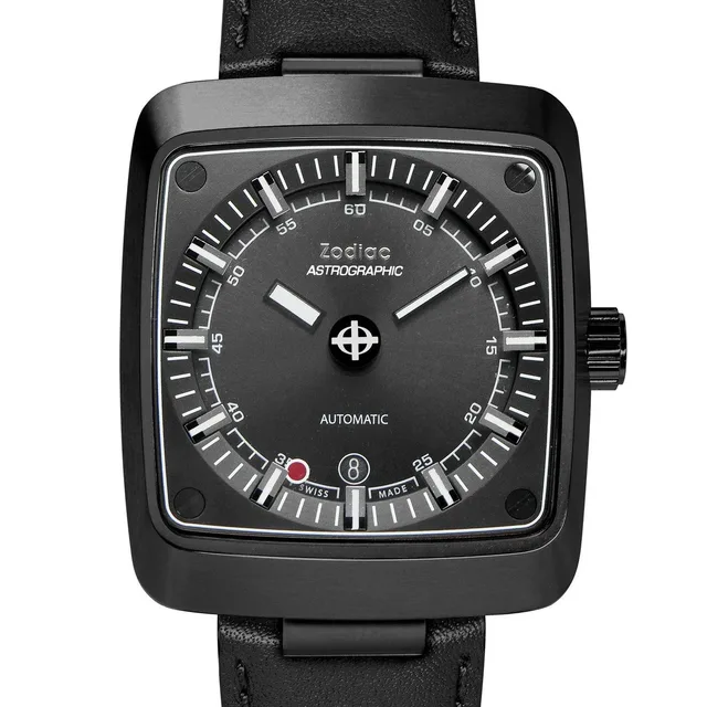Zodiac Astrographic - black PVD