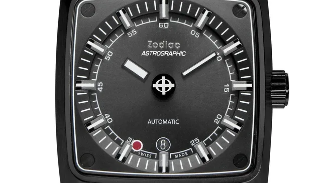 Zodiac Astrographic - black PVD