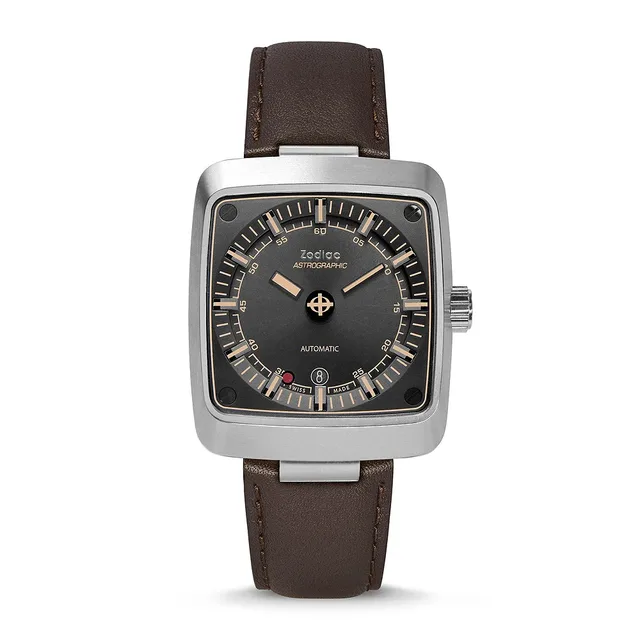 Zodiac Astrographic - leather strap
